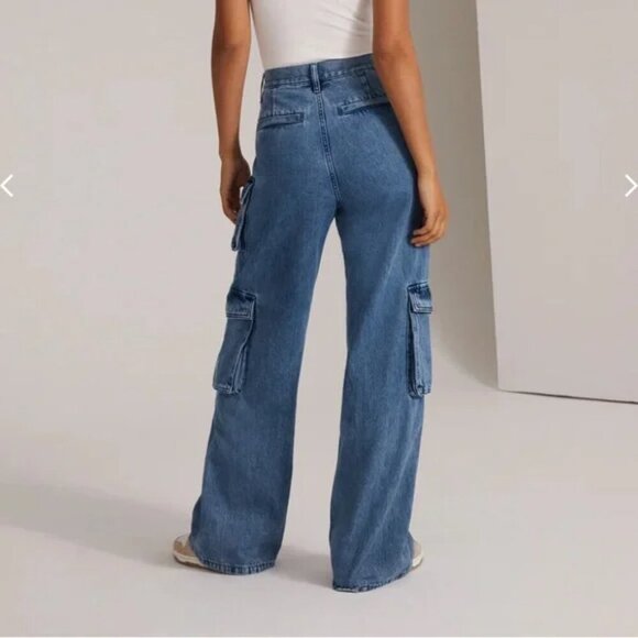Favorite Daughter The Carly Cargo Jean in Highway Sz: 30 - Picture 4 of 12